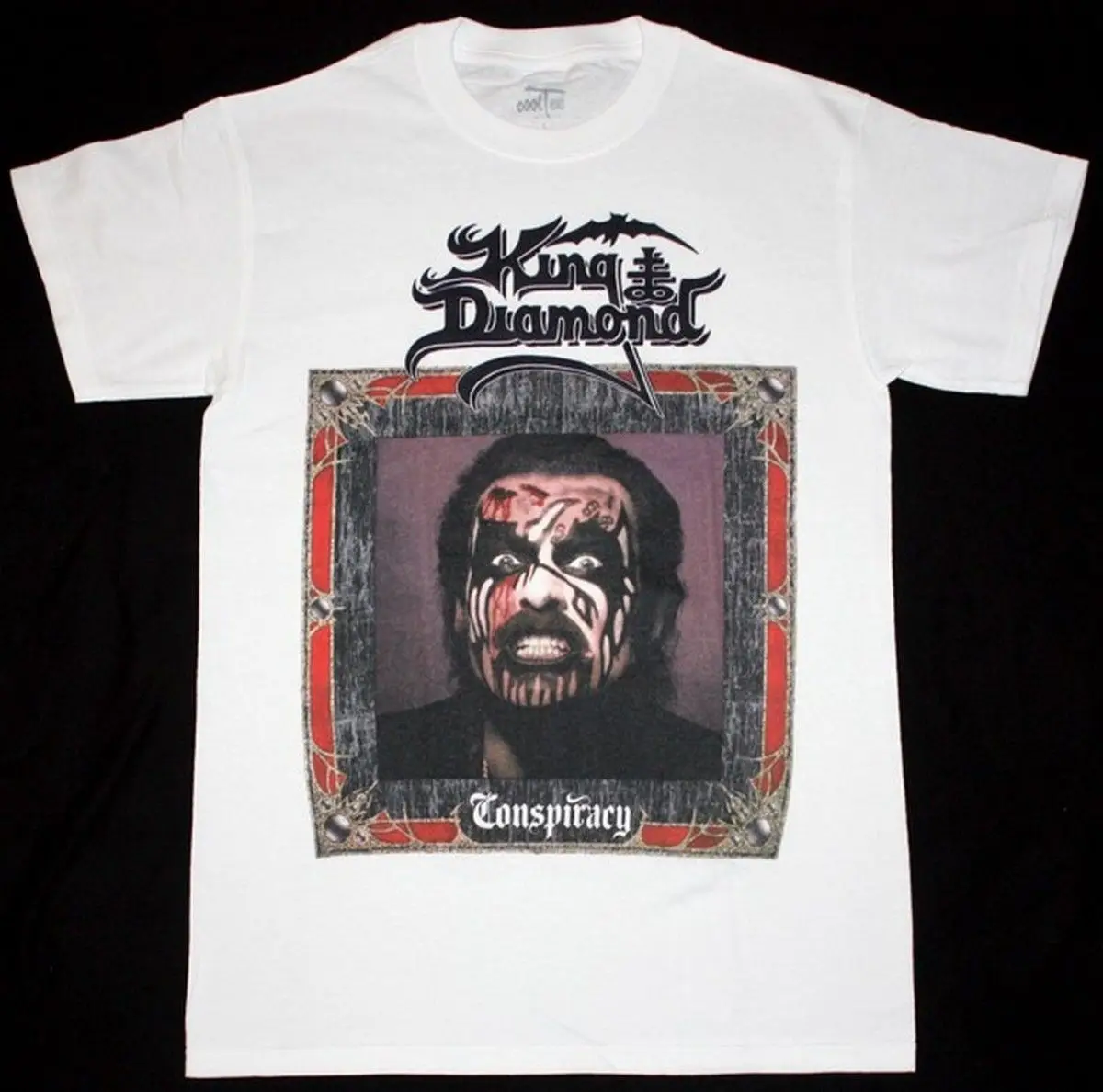 KING DIAMOND CONSPIRACY MERCYFUL FATE HEAVY METAL новая белая футболка 2019 модная из 100% хлопка|Футболки| |