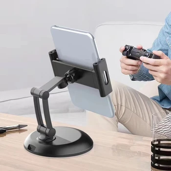 

360 Rotating Desktop Phone Tablet Holder Stand Support for IPad Mobile Phone Tablet Computer