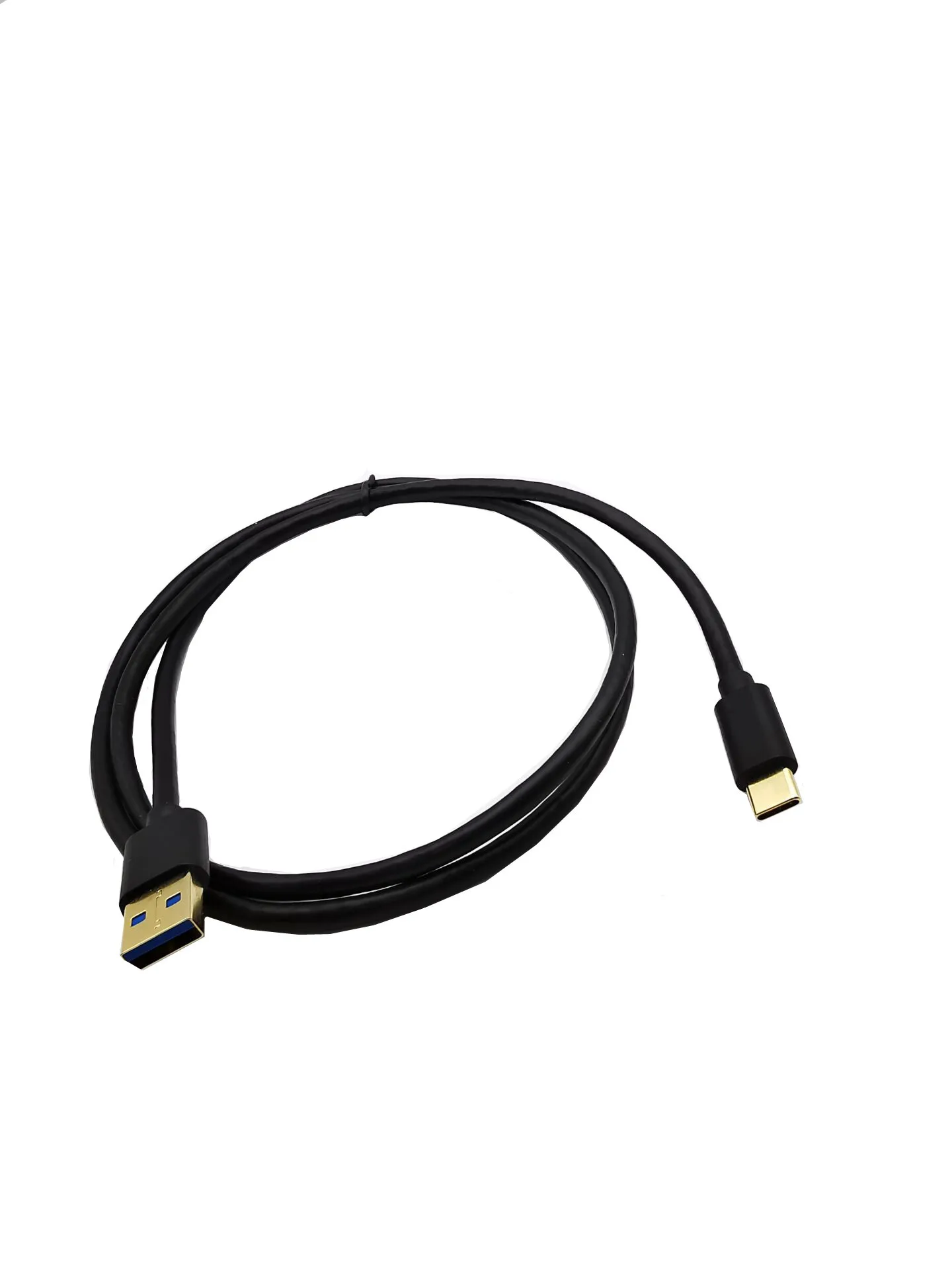 Позолоченный USB 3,0 Супер скорость 5 Гбит/с Тип A штекер USB 3,1 Тип C Мужской кабель шнур 1 м;