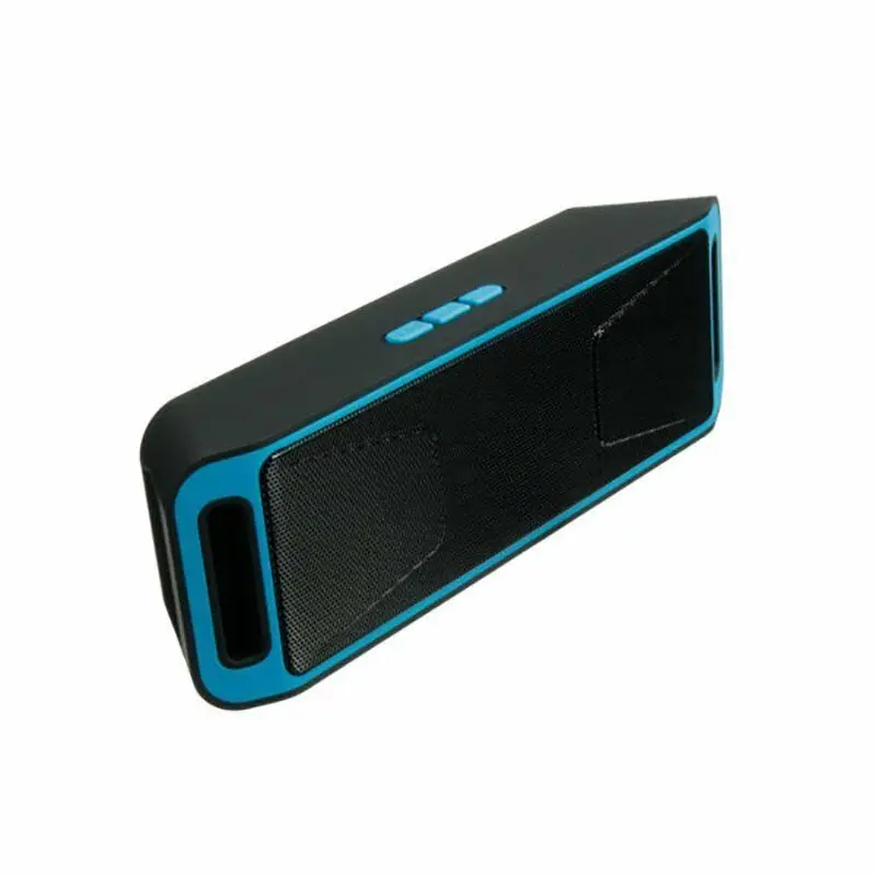 Lightwight Портативный Крытый открытый беспроводной Bluetooth 3,0 динамик спортивный аудио сабвуфер водонепроницаемый перезаряжаемый 1800mA 5h музыка - Цвет: Blue