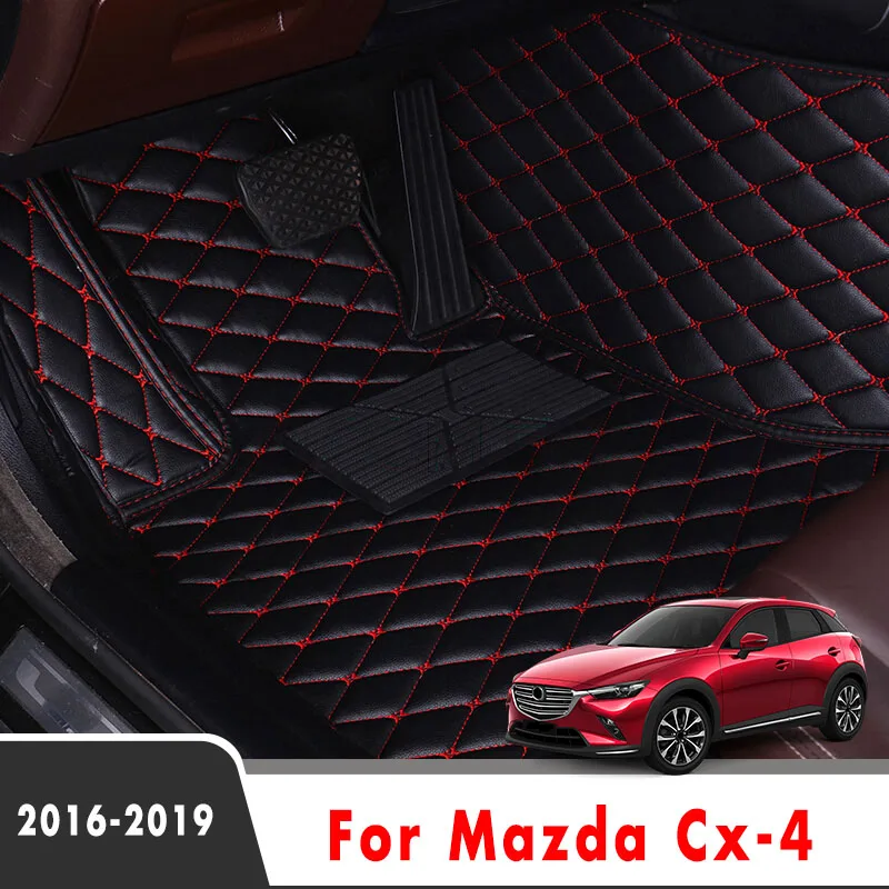 Для Mazda Cx-4 2019 2018 2017 2016 автомобильные коврики аксессуары для интерьера защитные
