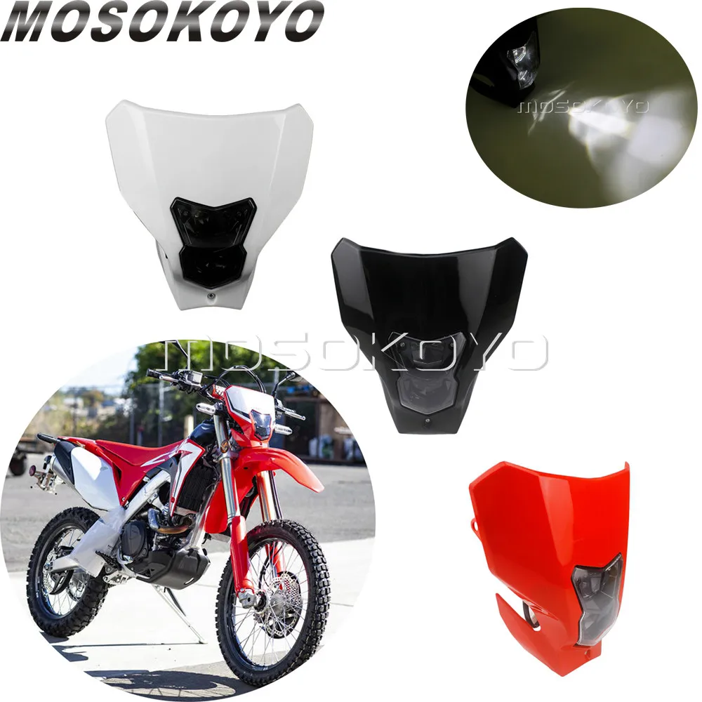 Светодиодные фары для мотокросса 3 цвета 12 В H4 Honda CRF230 CRF250 CRF450 L/RX 2019 2020| |