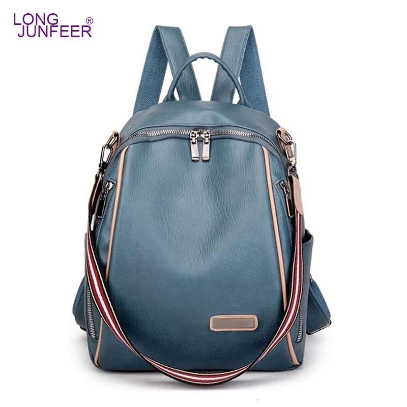 Брендовый женский рюкзак 2019 Новый Модный высококачественный из мягкой кожи для