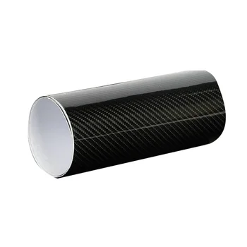 

30cm*152cm Vehicle Motorcycle Glossy Carbon Fiber 7D Sticker Decor Vinyl Wrapping Film Car Stickers Styling Car stickers