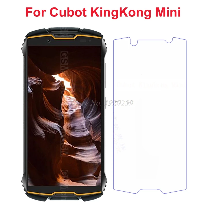 Высококачественное прозрачное закаленное стекло для Cubot King Kong Mini защитный