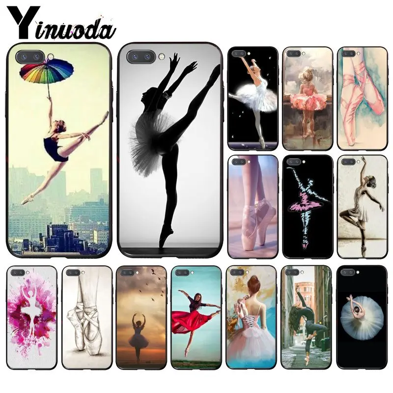 

Yinuoda Ballerina dance ballet girl Phone Case for Huawei Honor 8A 8X 9 10 20 Lite 7A 5A 7C 10i 20i