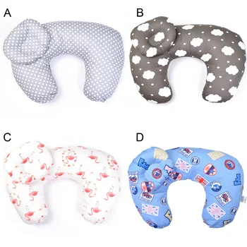 

Multipurpose U-Shaped Soft Comefortable Breastfeeding Nursing Pillow Head Support Positioner for Infant Newborn Babies