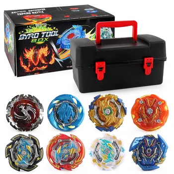 

2020 Free Shipping TAKARA TOMY Beyblade Burst Metal Fashion with Launcher Handle Bar with Black Collect Box as Children's Toys