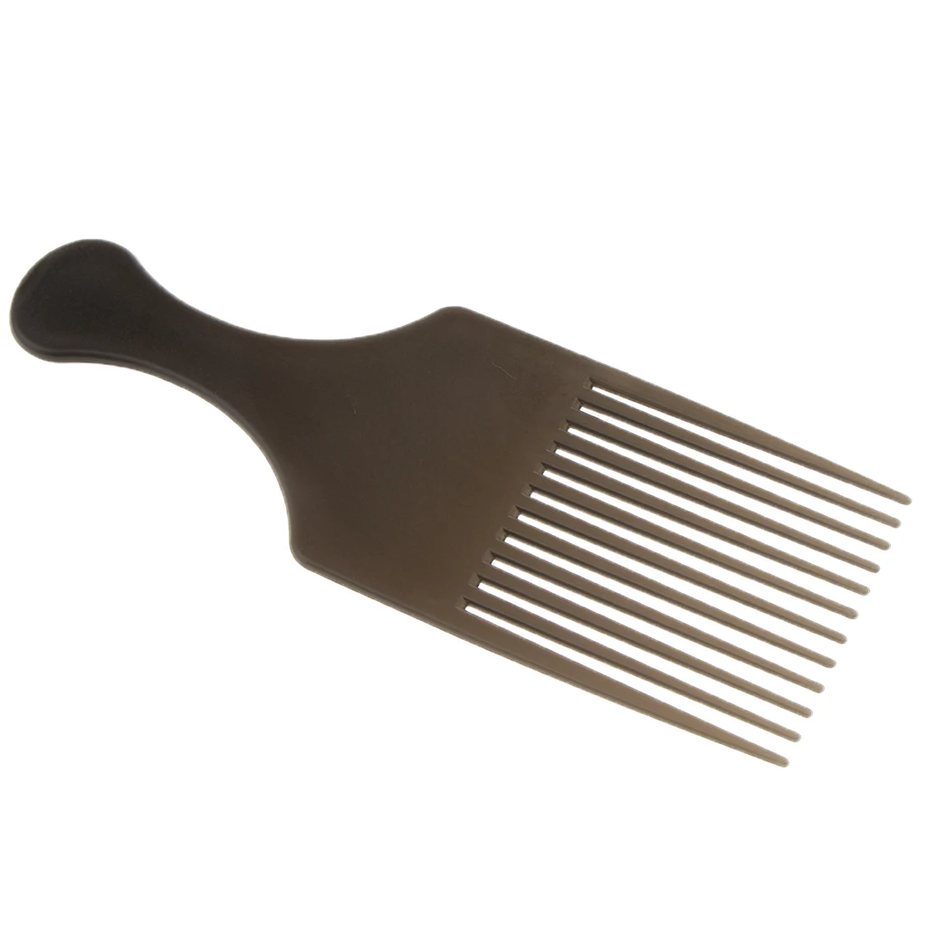 Hairdresser Afro Pick Lift Hair Comb Detangle Barber Braid Hairstyling Comb
