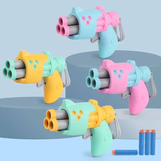 Children Gun Toys Kids Weapon Foam Soft Bullet Toy Gun Launcher Kids Outdoor Harmless Shooting Game Sports 1
