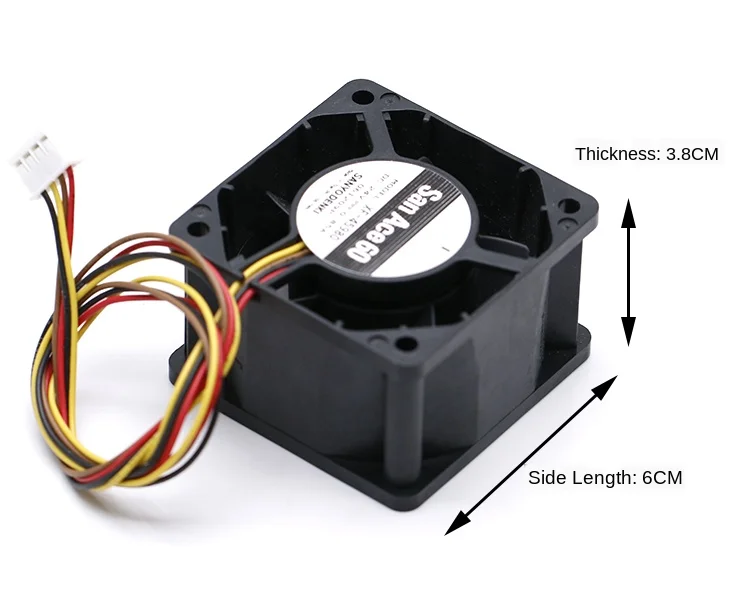 Sanyo XF-45980 6038 24V 0.85 6CM 4 ̾ pwm  ð  ι 
