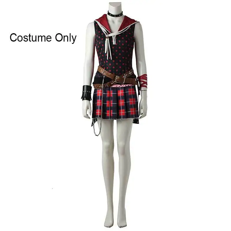 Игра Final Fantasy XV Косплей Ирис костюм amicitia нарядное платье юбка костюмы на Хэллоуин для женщин Карнавал взрослых девочек сапоги - Цвет: Costume Without Boot