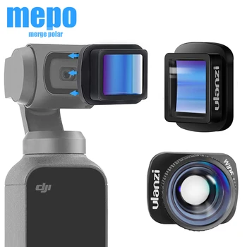 

Osmo Pocket 1.33X Anamorphic Lens 4K DH Wide Angle Lens for DJI Osmo Pocket 2 Sports Action Camera Gimbal Accessories