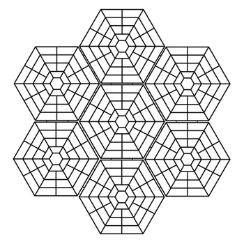 

20pcs Floating Pond Protectors Plastic Net Fish Guard Grid Cover for Birds Pests BJStore