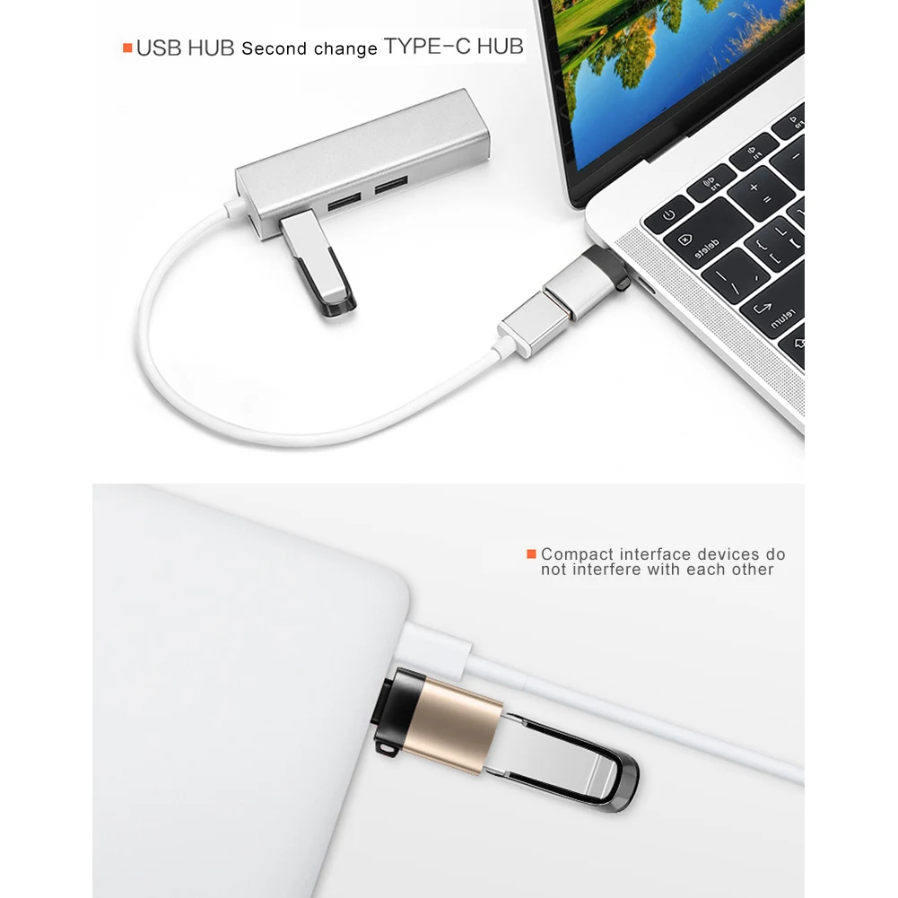 USB 3,0 к адаптеру type-C зарядный преобразователь данных для samsung Galaxy One Plus LHB99