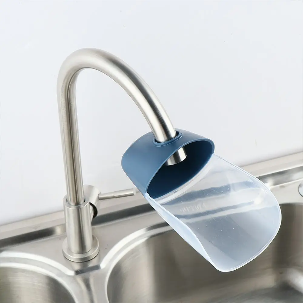 Faucet Extender Lengthened Faucet Wash Hand Splash Head Silicone Spout