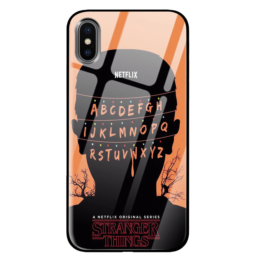 6 Странные Вещи Сезон 3 Закаленное Стекло Роскошные Чехлы для samsung Galaxy S10 S8 S9 Plus Note 8 9 - Цвет: 6