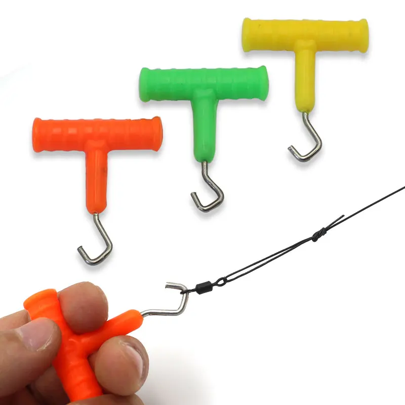 2PCS Carp Fishing Tool Rigs Knot Puller Hook Line Stainless Steel Hair Rig Tackle Accessories | Спорт и развлечения