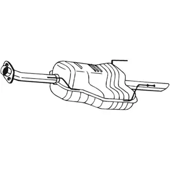 

Muffler rear Opel Astra 1.4i/1.6i 8/16V 98-04 stationw