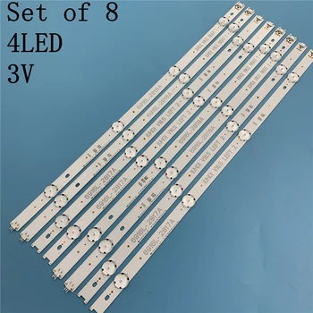 

New Kit 8 PCS LED backlight strip for LG 49UH603V 49UH620V LC490DGE 6916L-2705A 2706A 2707A 2708A 6916L-2709A 2710A 2711A 2712A