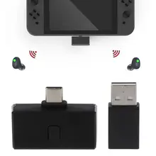 Беспроводной Bluetooth Аудио гарнитура получить адаптер для nintendo Switch NS PS4 аудио передатчик приемопередатчик гарнитура наушники