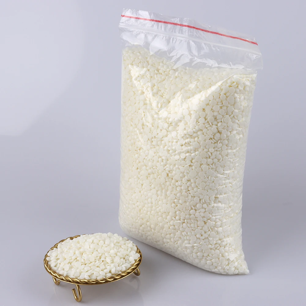 1Kg Natural Soy Wax Particles Aromatherapy Candle Raw Material 100% Without Additives Used for Diy Candle Making Supplies