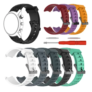 

Silicone Watchband For Suunto Terra Smart Replacement Soft Silicone Watch Bracelet For Suunto Terra Watch Band Wristband