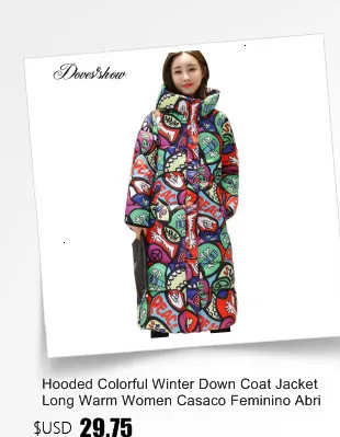 Women X-long Hooded Bakery Oversize Winter Down Coat Student Thick Warm Jacket Cotton Padded Wadded Parkas Big Pocket