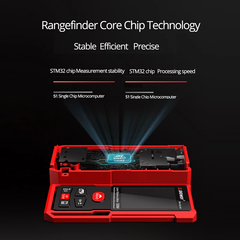 Sndway Laser Rangefinder Roulette Laser Distance Measure 50m 70m 100m 120m Digital Distance Meter Ruler Lazer Tape Range Finder Sndway Laser Rangefinder Roulette Laser Distance Measure 50m 70m 100m 120m Digital Distance Meter Ruler Lazer Tape Range Finder