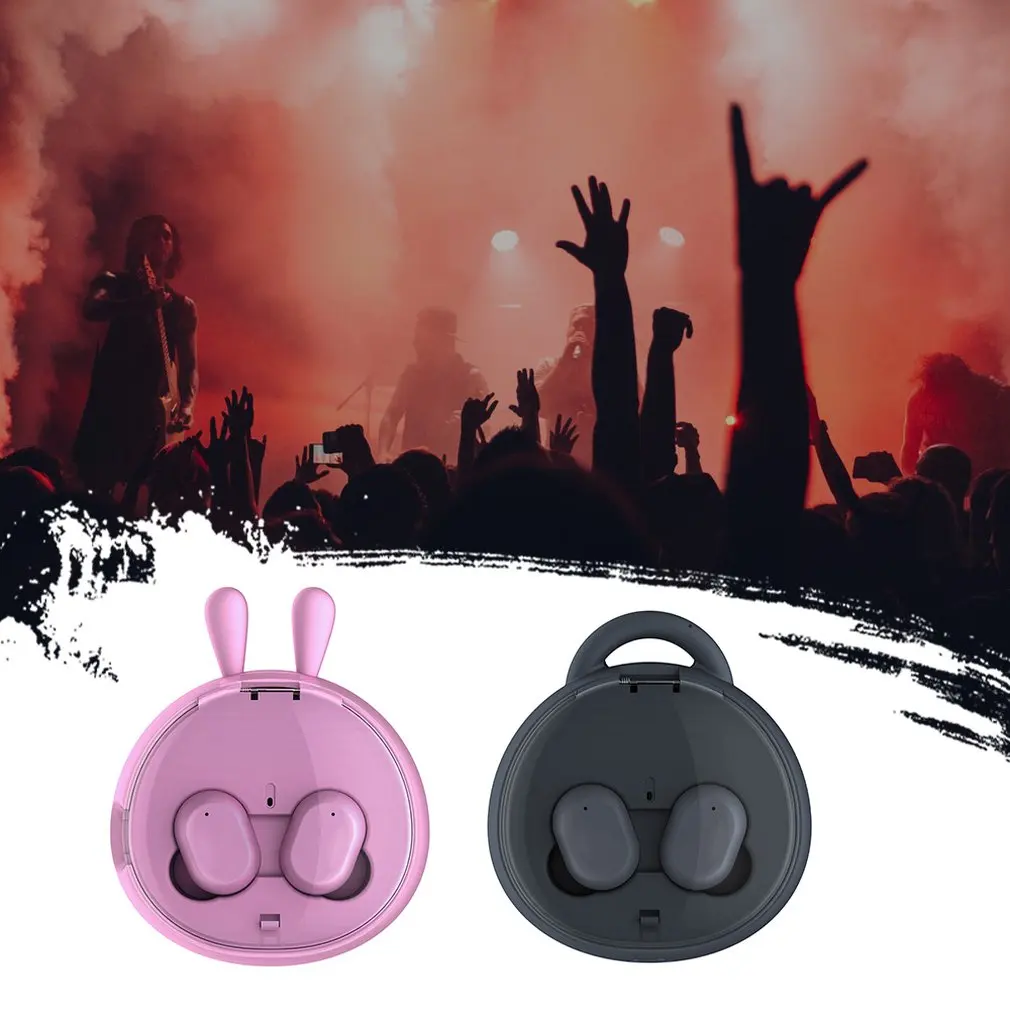 Беспроводные Bluetooth 5,0 наушники i10 достаточно легкие и маленькие бинауральные беспроводные наушники-вкладыши спортивные мини Мультяшные наушники