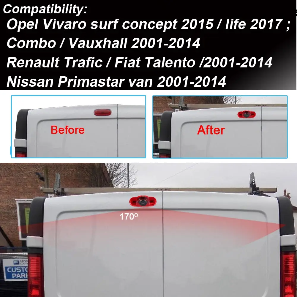 CCD HD Автомобильная камера заднего вида с функцией ночного видения для Renault trafc Fiat Talento 2001- trafc Vauxhall Vivaro
