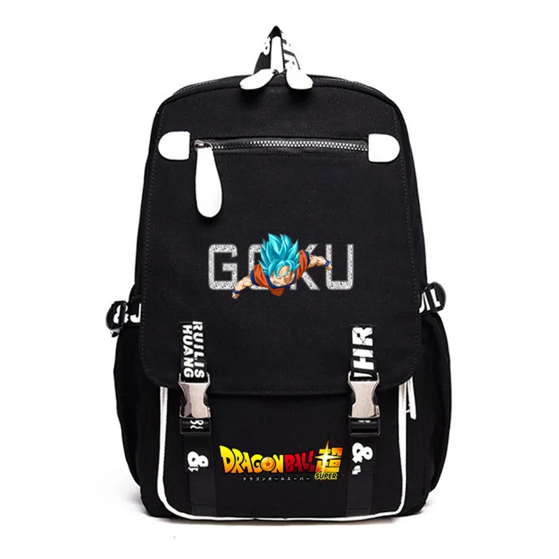 photo colour School Bags Dragon Ball Super Backpack for Teenagers Women Men Son Goku Printed Laptop Backpack Kids Book Bags Casual Travel Bag - Цвет: photo colour