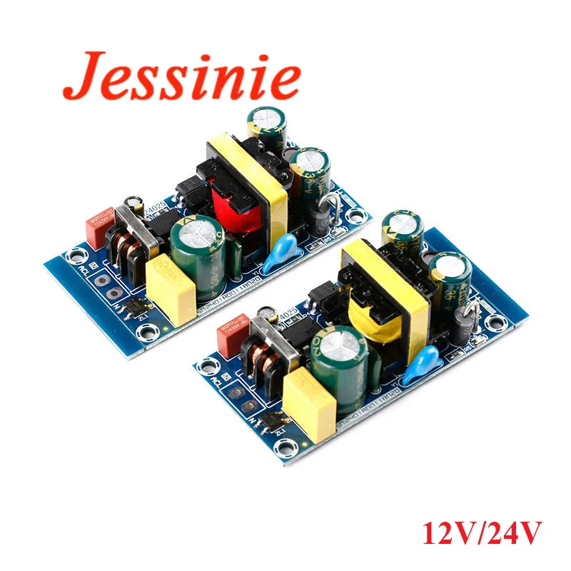 AC-DC AC 100-265V to DC 12V 24V плата модуля питания 1A коммутационная неизолированная