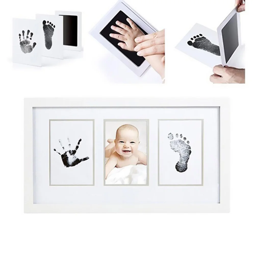 Детский отпечаток для рук, набор чернил для раннего возраста, сделай сам, Keepsakes, Детские сувениры, литые для новорожденных, глиняные игрушки