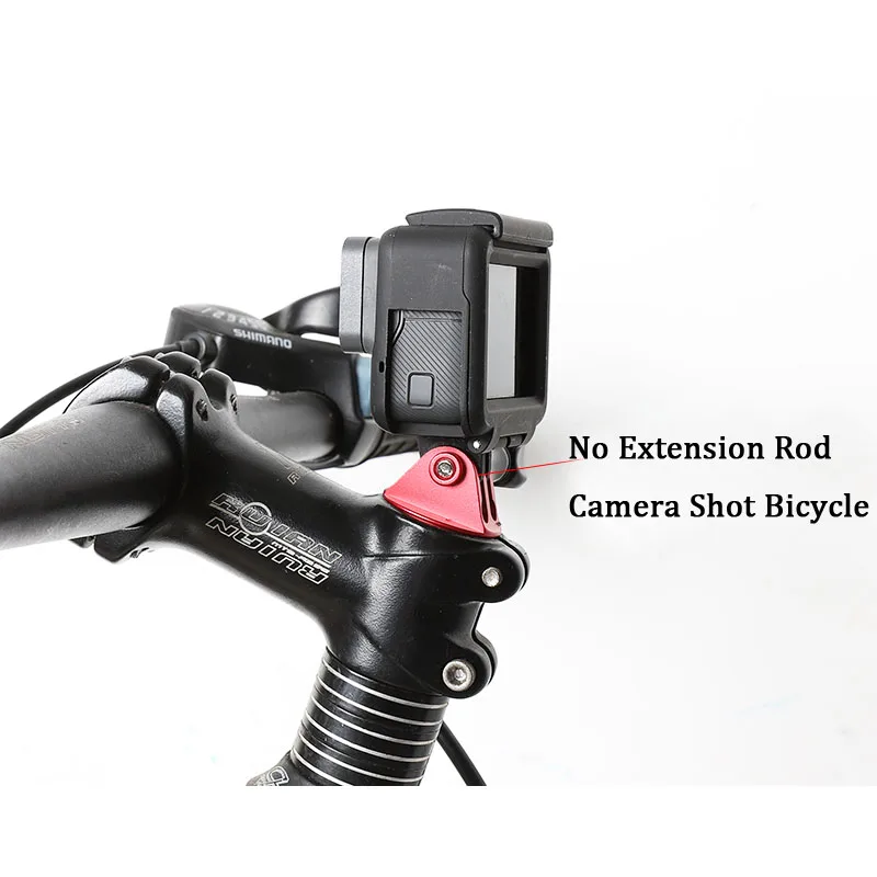Aluminum Big Top Cap Mount Bicycle Bike Headset Adapter Mount for GoPro Hero 7 6 5 4 3+ Sjcam EKEN Yi 4K Lite Go Pro Accessories