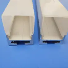 Светодиодный квадратный алюминиевый профиль для светодиодных лент прозрачный чехол и молочная диффузная крышка доступны 2,5 м/компл. 100 м/лот