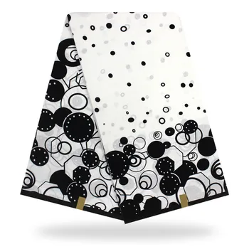 

Wholesale price Ankara fabric wax cotton African batik wax fabric for party dress SWV531(6yards/pc)