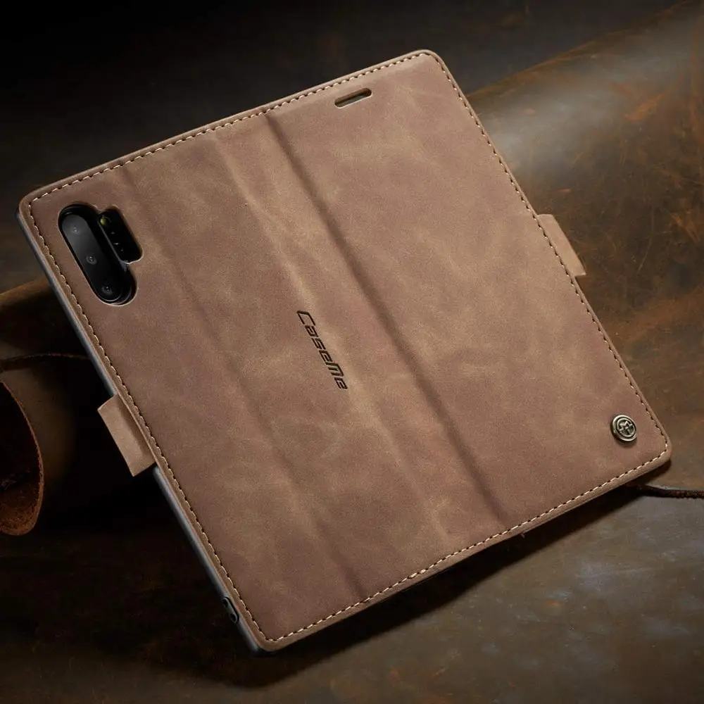 Кожаный флип чехол для телефона samsung Galaxy S10 5G S10E S9 Note10 плюс A10 A20 A20E A30 A40 A50 A70 A80 A90 M10 M20