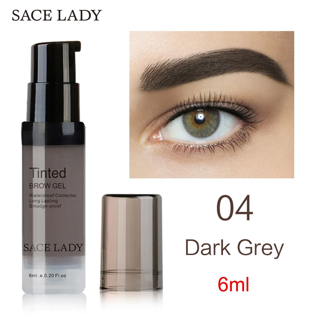 as picture High SACE LADY гель-краска для бровей водостойкие тени для макияжа для бровей стойкий оттенок для макияжа KTC 66 - Цвет: as picture