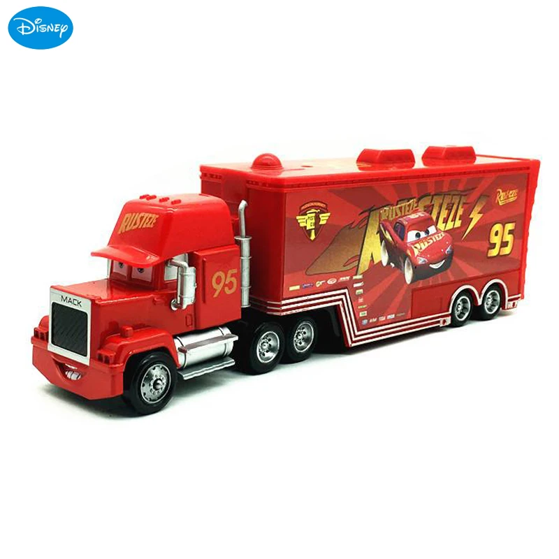 New Disney Pixar Car 3 Lightning McQueen Jackson Storm Ten Letter Horse Mac Uncle Truck 1:55 Die Cast Model Children's Toy Gift - Bilde 2