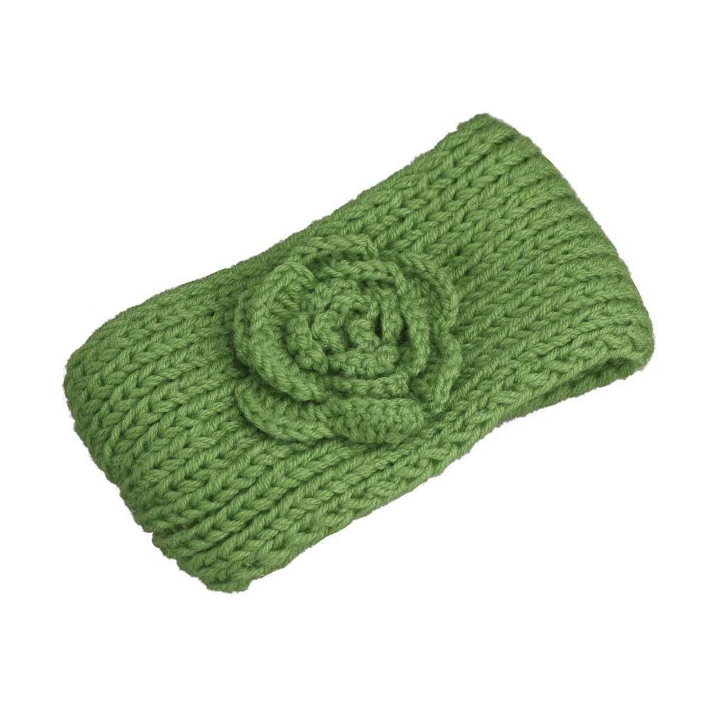 2019 Winter Warmer Knitted Elastic Wide Headbands Turban Lady Women Wide Stretch Solid Hairband Headwrap Hair Accessories 923
