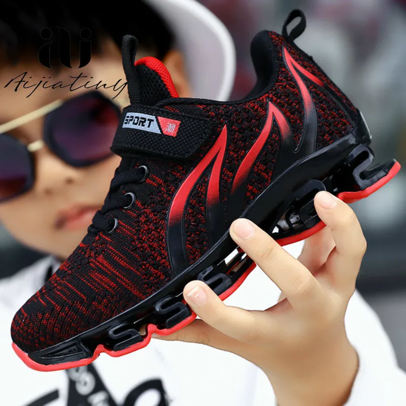 Children Shoes Sneakers Spring Girls Boys Fashion Kids Brand Breathable Mesh for Big