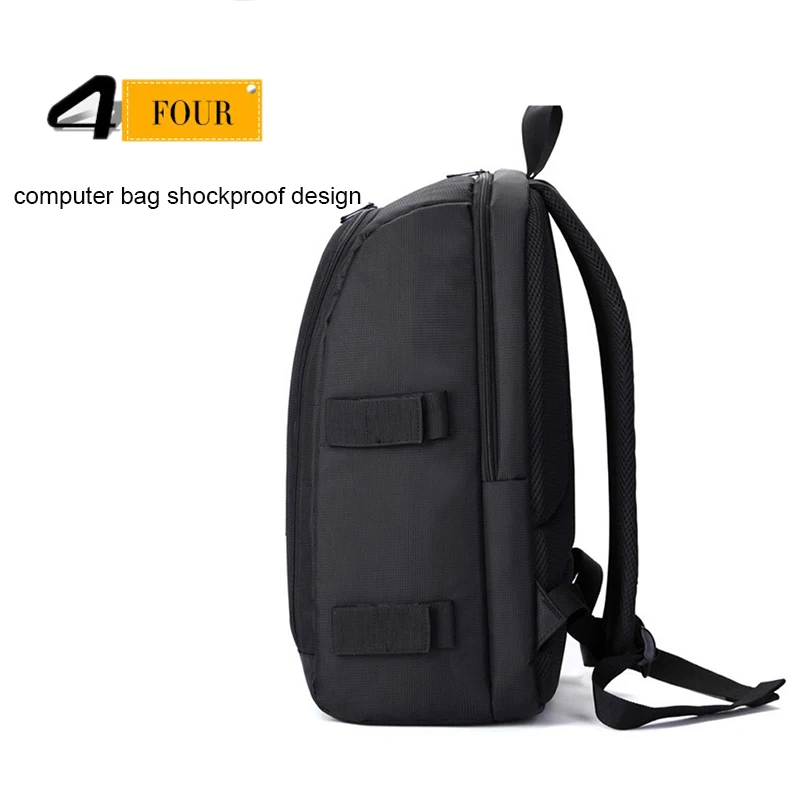 Waterproof Digital DSLR Photo Padded Backpack with Rain Cover Bag Case for iPad Canon Sony Fuji Nikon Olympus Panasonic(Orange