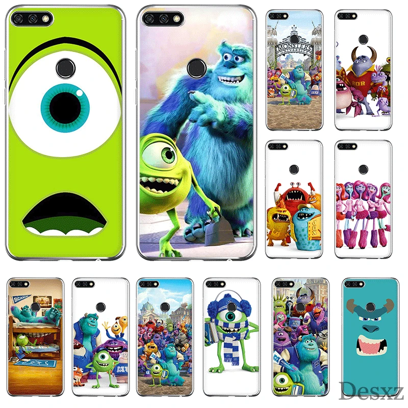 

Mobile Phone Case for Huawei P30 P20 P10 P8 P9 Lite Pro P Smart Z Plus Cover TPU Cartoon Monsters University
