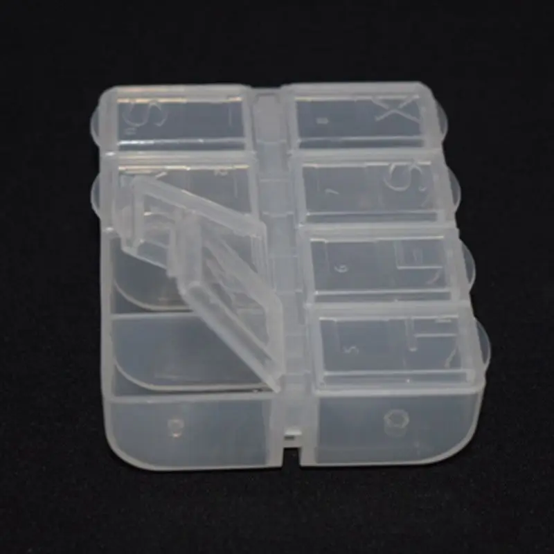 8 сеточная коробка для таблеток, держатель для хранения лекарств, органайзер, чехол-контейнер для путешествий, Диспенсер для таблеток