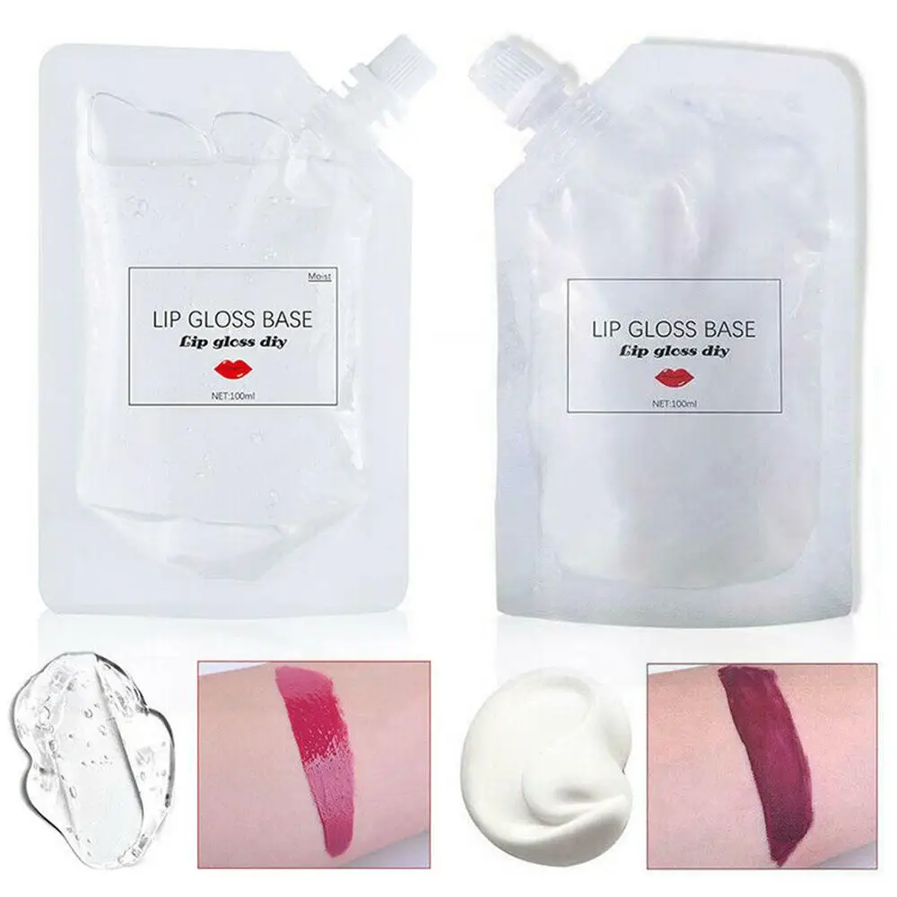 ibcccndc 100ml Matte Moisturizing Lip Gloss Handmade Lip Glaze Material Odorless Matte Versagel Lipgloss Base DIY Making Kit ibcccndc 100ml Matte Moisturizing Lip Gloss Handmade Lip Glaze Material Odorless Matte Versagel Lipgloss Base DIY Making Kit