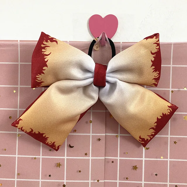 Anime Demon Slayer Headwear Hair Band Cosplay Cute Cartoon Woman Hair Accessories xingshou