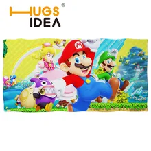 mario hooded towel
