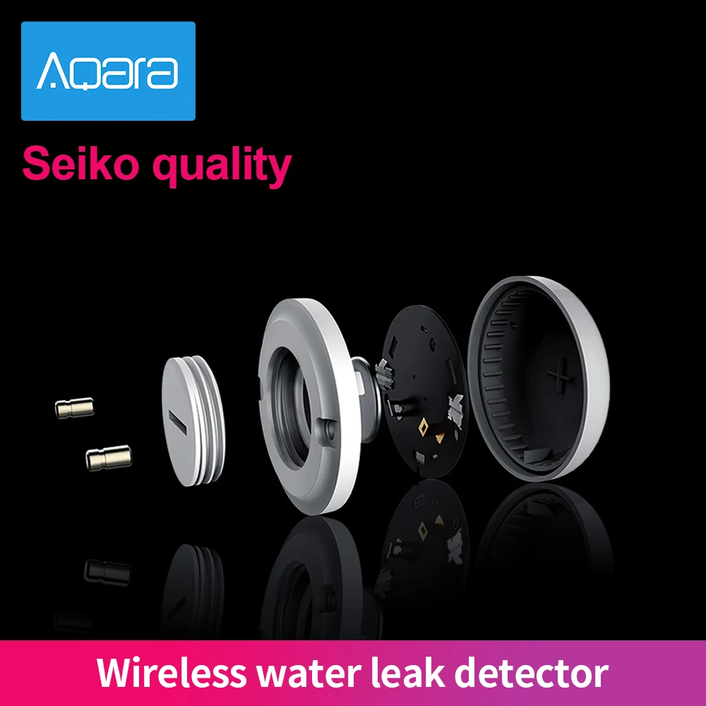 Sensor de Vazamento de Água Detector de Vazamento de Água Sensor de Imersão de Segurança Remoto para Xiaomi Ip67 para Casa Aqara Sensor Alarme Mijia App - Image 6