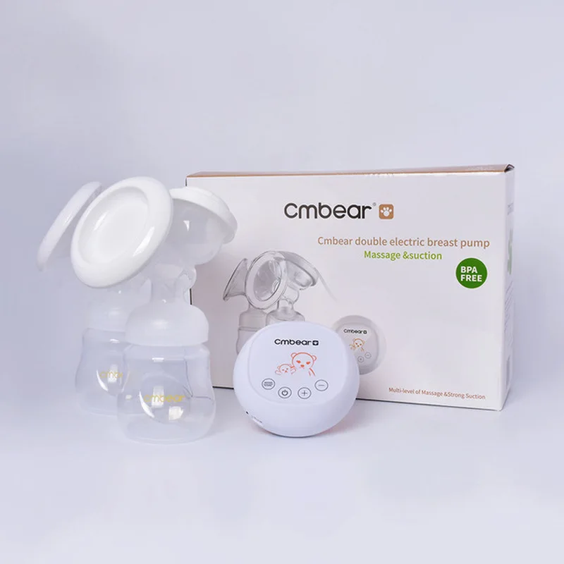 Cmbear сильный всасывающий массажный молокоотсос бутылочка для грудного